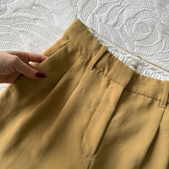 Aritzia - Wilfred - The Effortless Pant - Sandy Beige - Picture 4 of 14